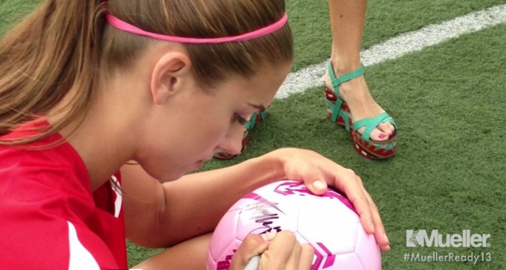 Alex Morgan Ready to Play Contest